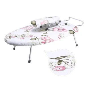 ( NET) Tabletop Ironing Board with Folding Legs