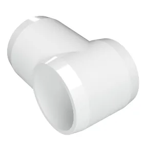 1-1/4 in. Slip Sling PVC Tee, Furniture Grade - White