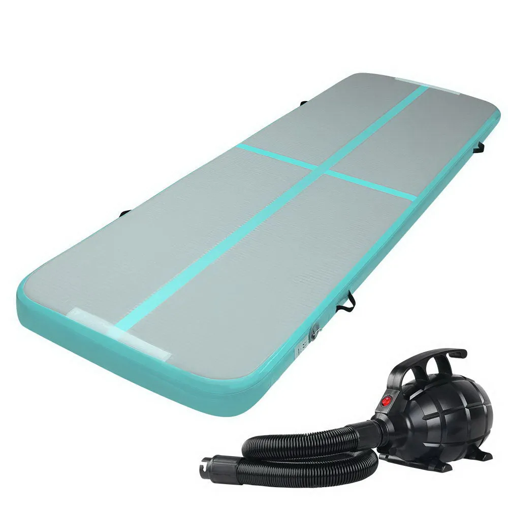 3M Anti-Slip Inflatable Gymnastics Mat with Pump - Everfit