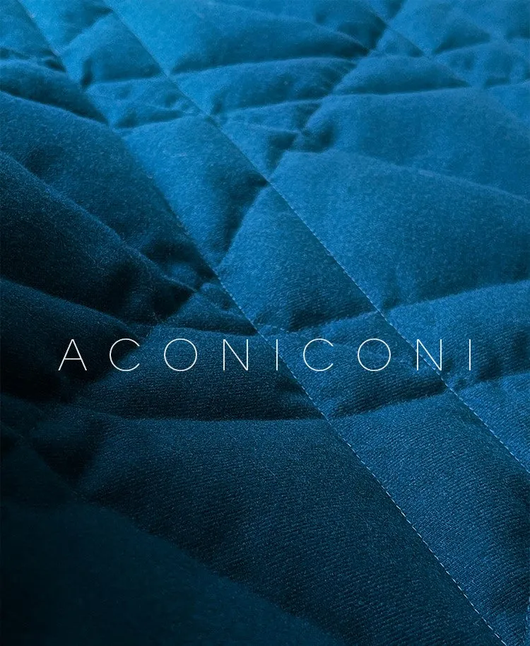 Aconiconi Luxury White/Blue/Black Duck Down Long Sleeve Thick Winter Coat- Muye