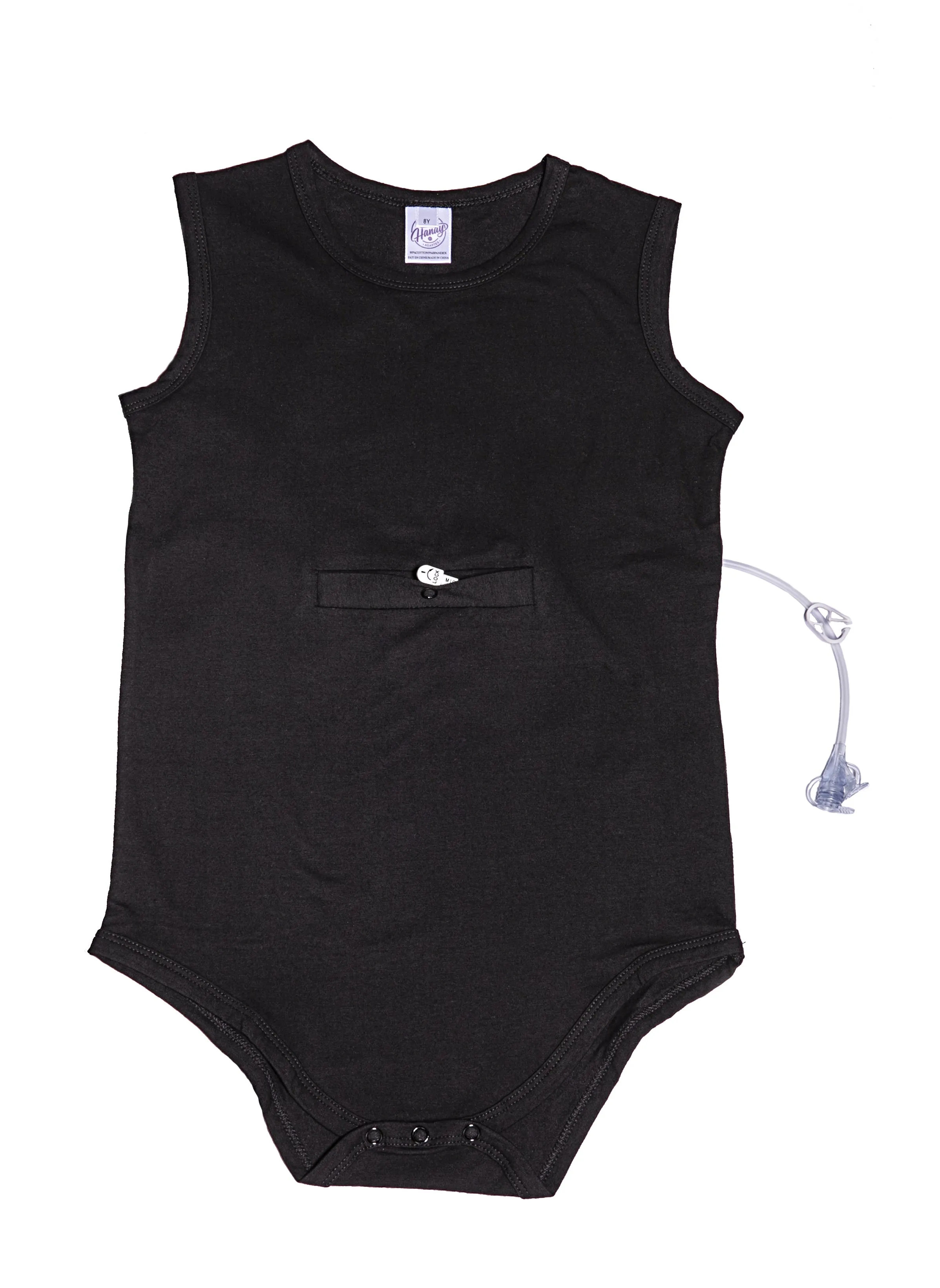 Adaptive Abdominal Access bodysuit