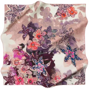 Aker Daisy Silk Scarf for Ladies No. 61