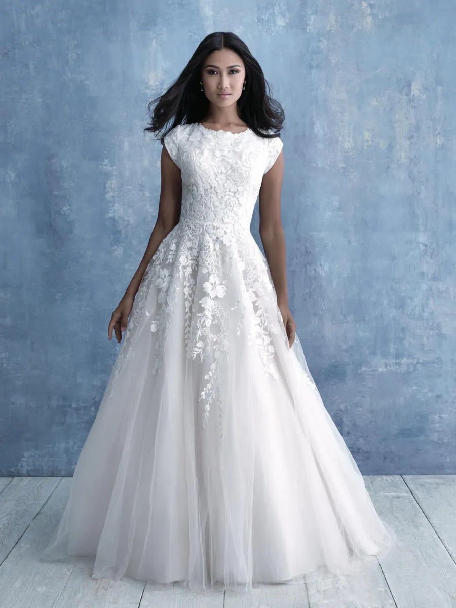 Allure Bridals Modest Dress M635