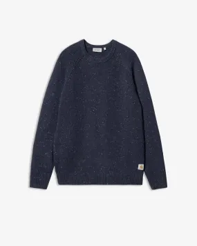 ANGLISTIC SWEATER - SPECKLED BLUE