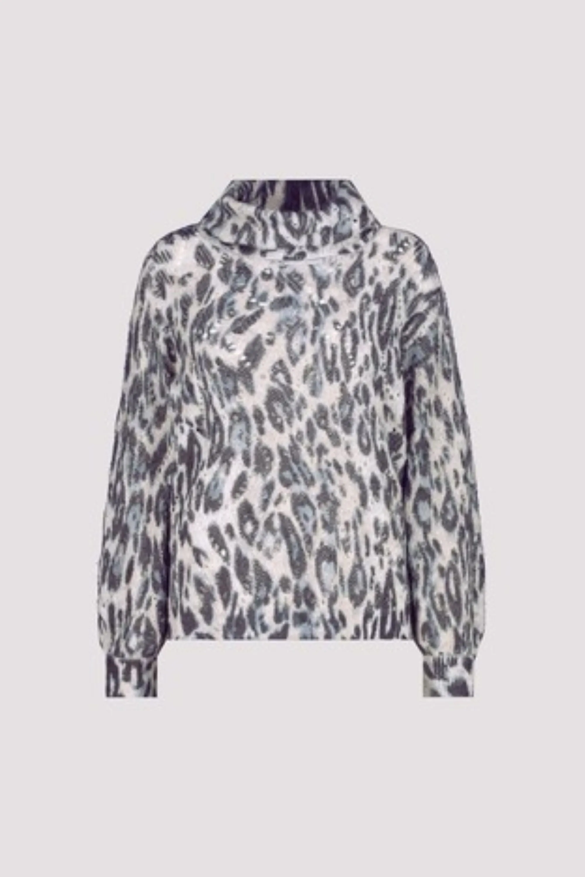 ANIMAL PRINT PULLOVER - 807448MNR