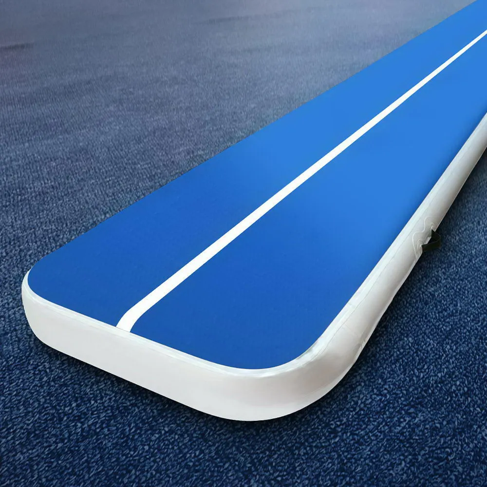 Anti-Slip 4m Inflatable Air Track Mat 20cm Thick Everfit