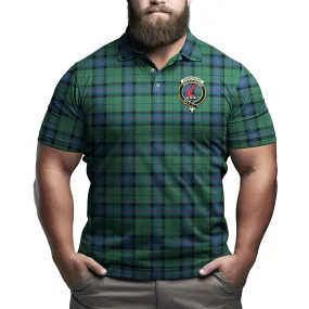 Armstrong Ancient Tartan Men's Polo Shirt with Family Crest