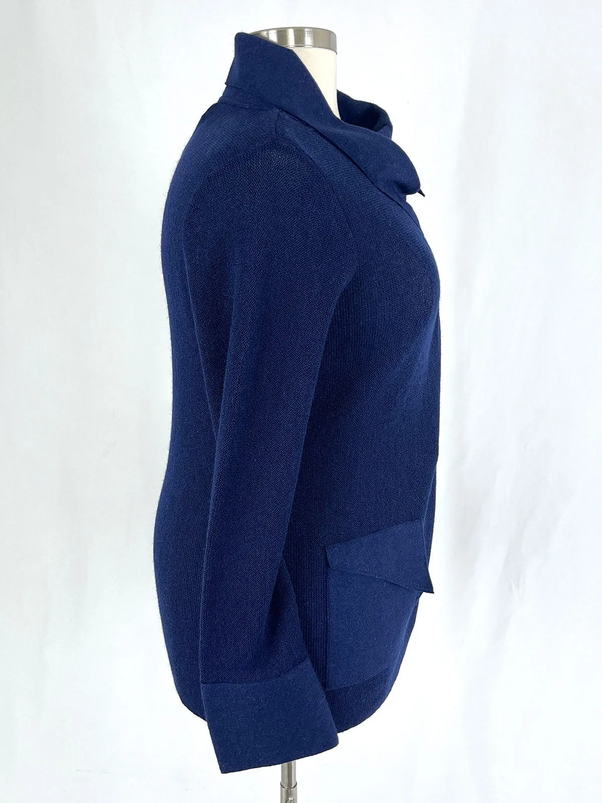 Beyond Threads Size XL (16/18) Navy Sweater Jacket NWT