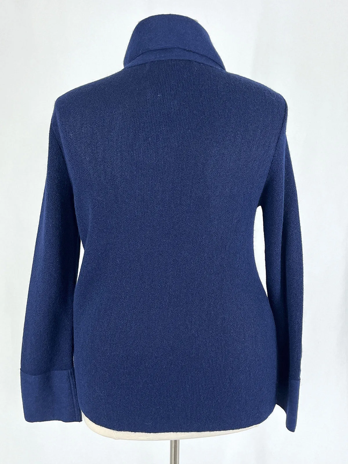 Beyond Threads Size XL (16/18) Navy Sweater Jacket NWT