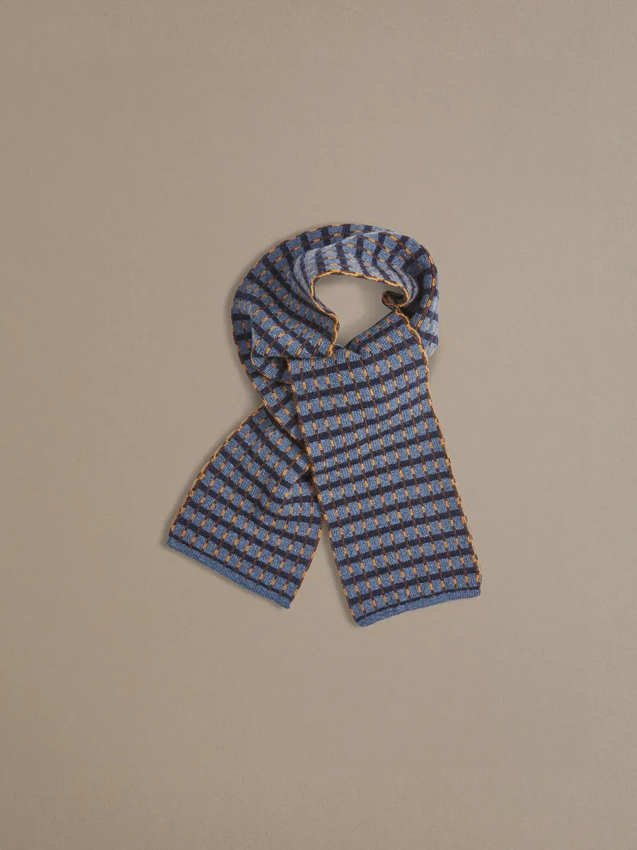 Boro Scarf - Blue