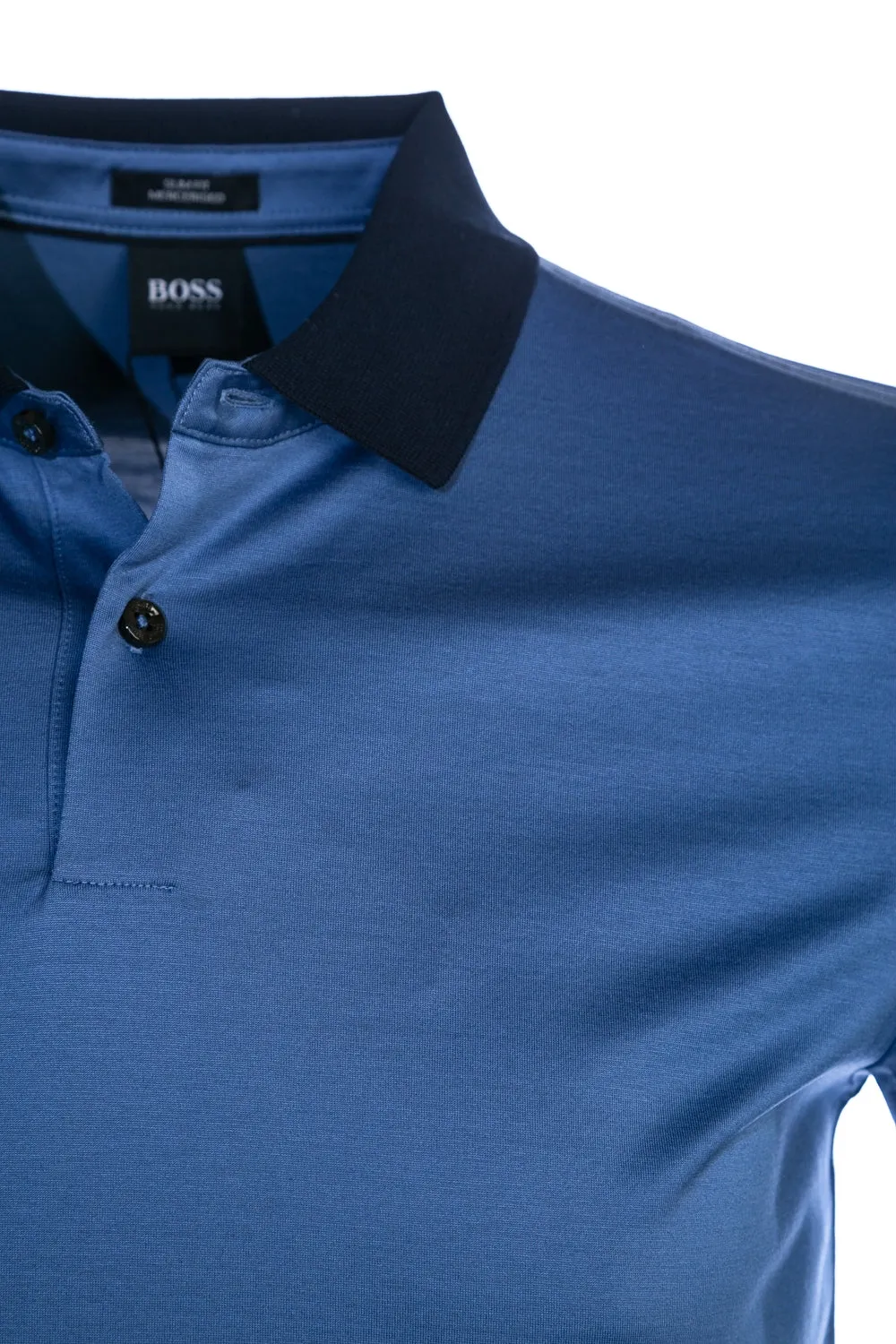 BOSS Penrose 22 Polo Shirt in Airforce Blue