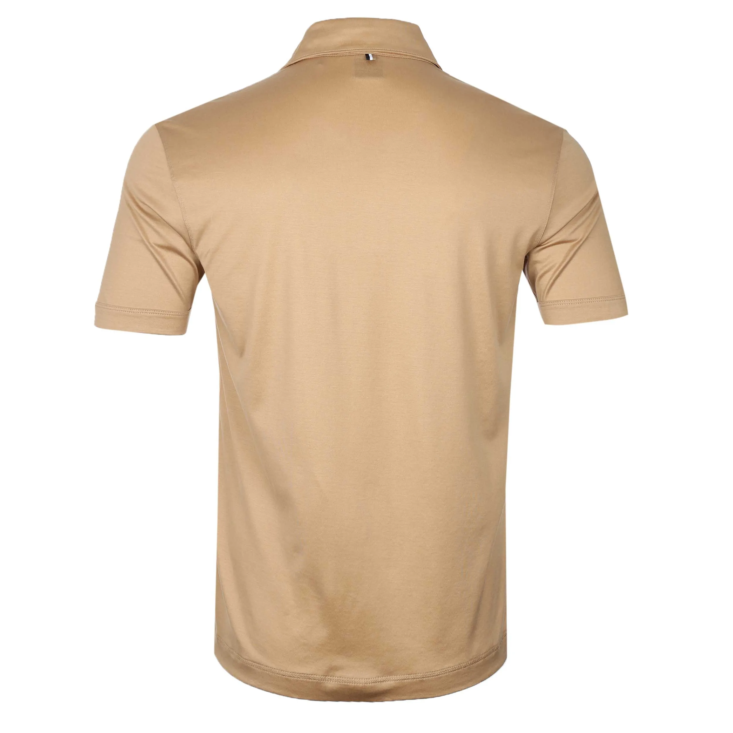 BOSS Press 53 Polo Shirt in Medium Beige