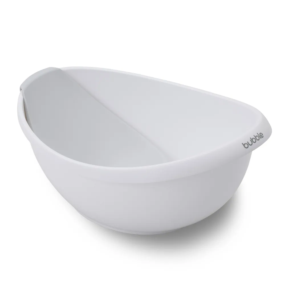 Bubble Cuddle Bath with Bath Seat - White