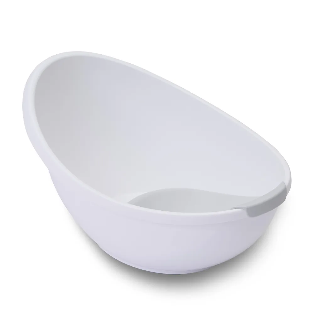 Bubble Cuddle Bath with Bath Seat - White