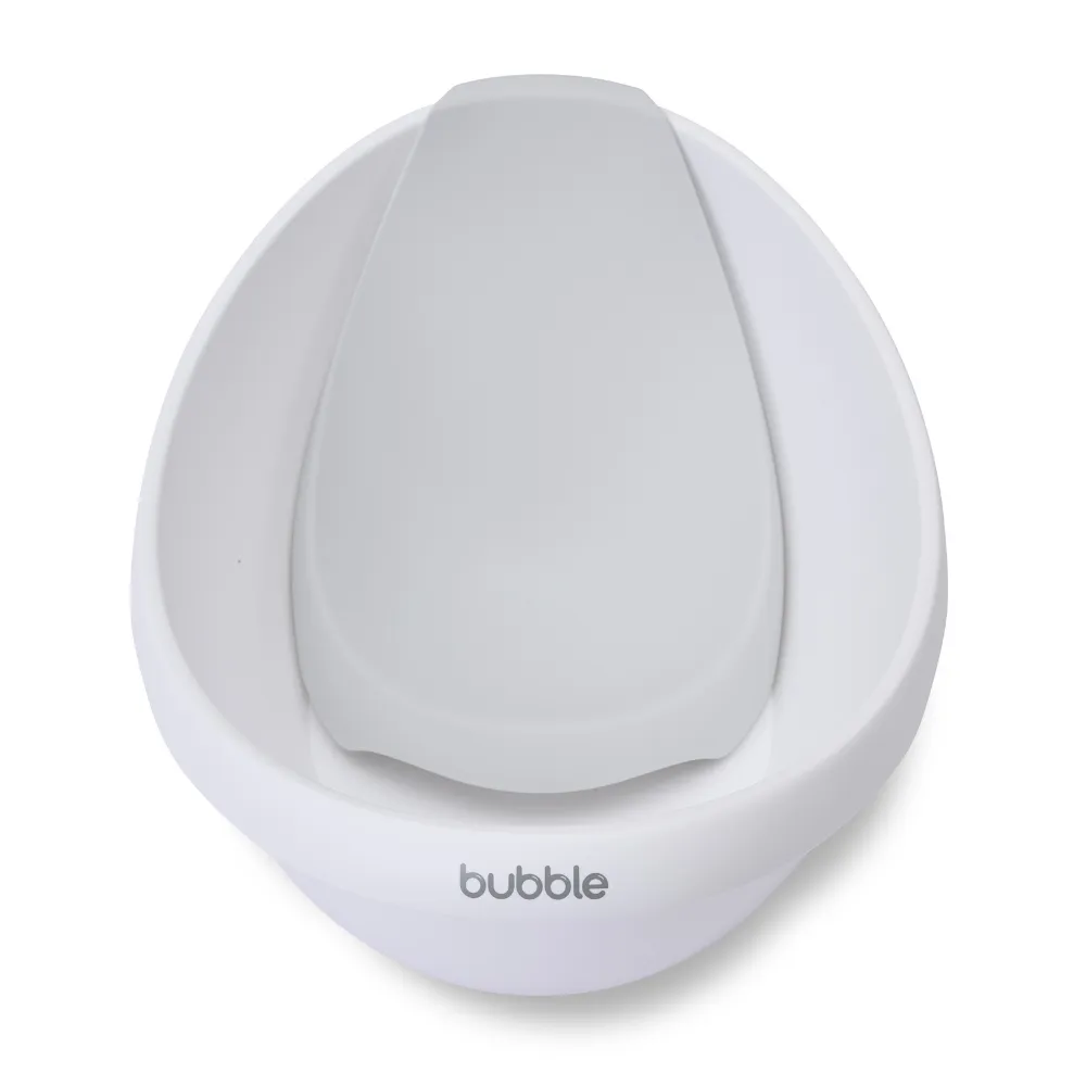 Bubble Cuddle Bath with Bath Seat - White