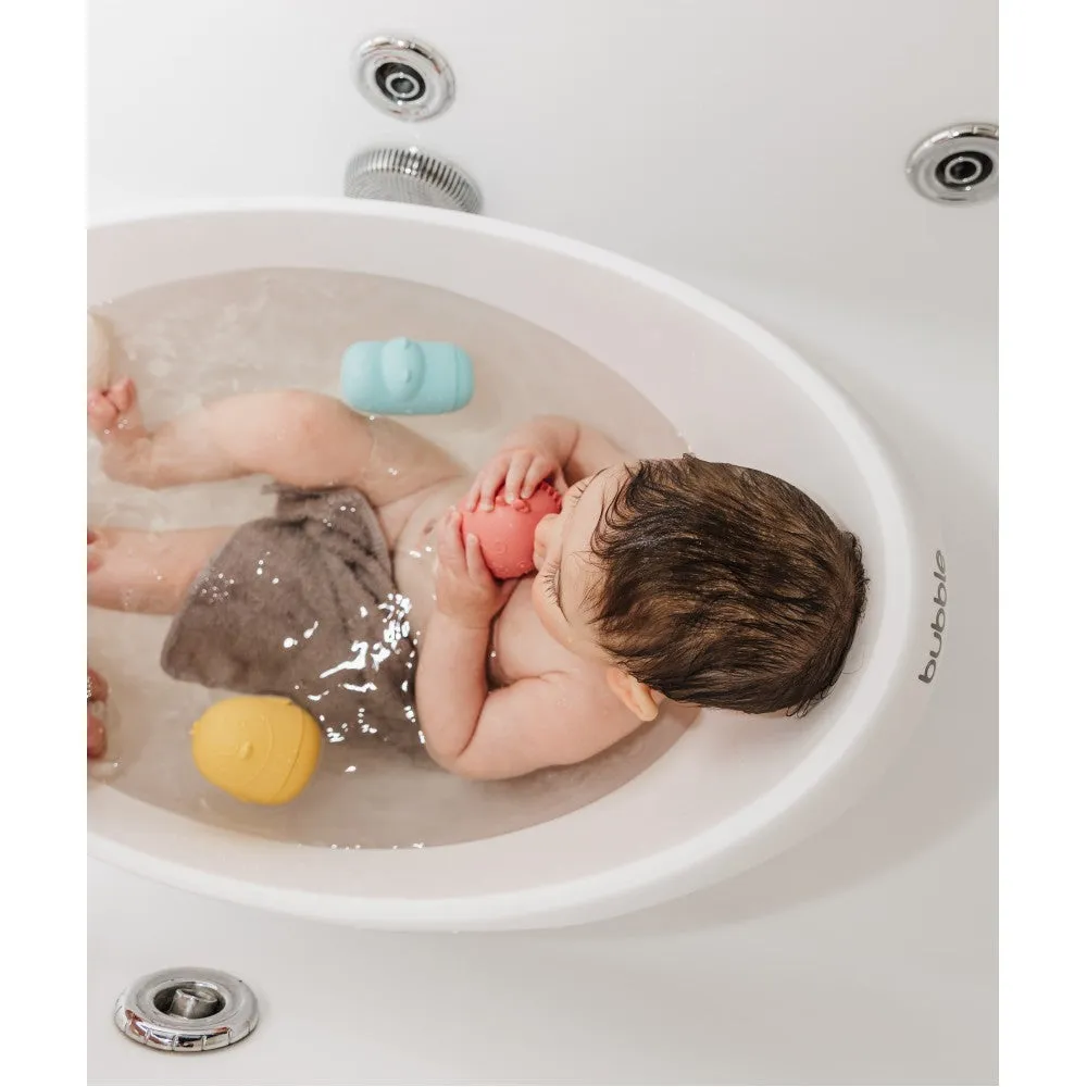 Bubble Cuddle Bath with Bath Seat - White