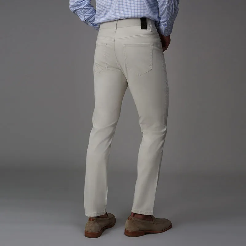 CEO Chino Five Pocket Cotton Stretch Pants Stone