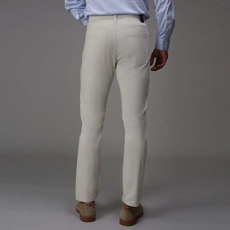 CEO Chino Five Pocket Cotton Stretch Pants Stone