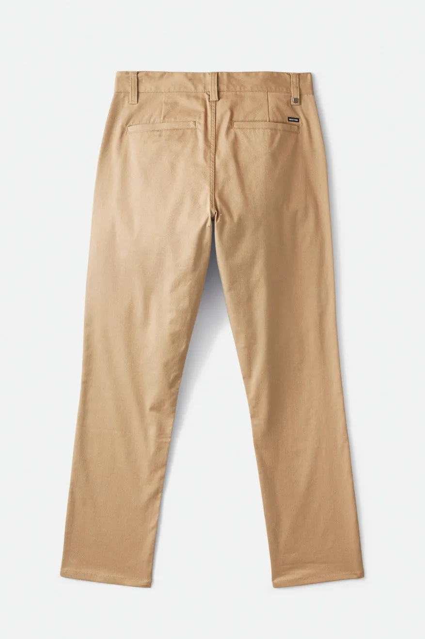 Choice Chino Pant - Khaki