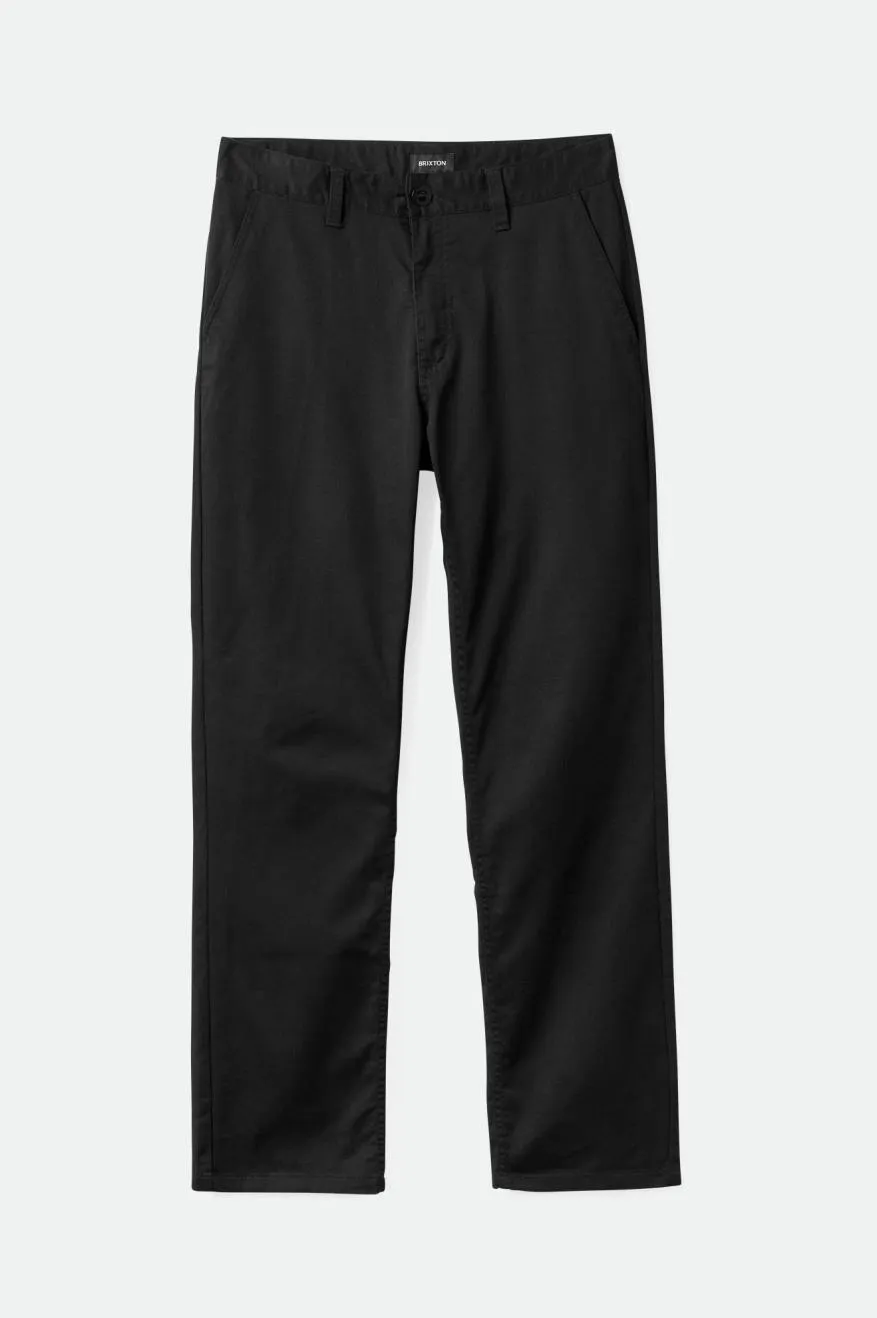 Choice Chino Regular Pant - Black