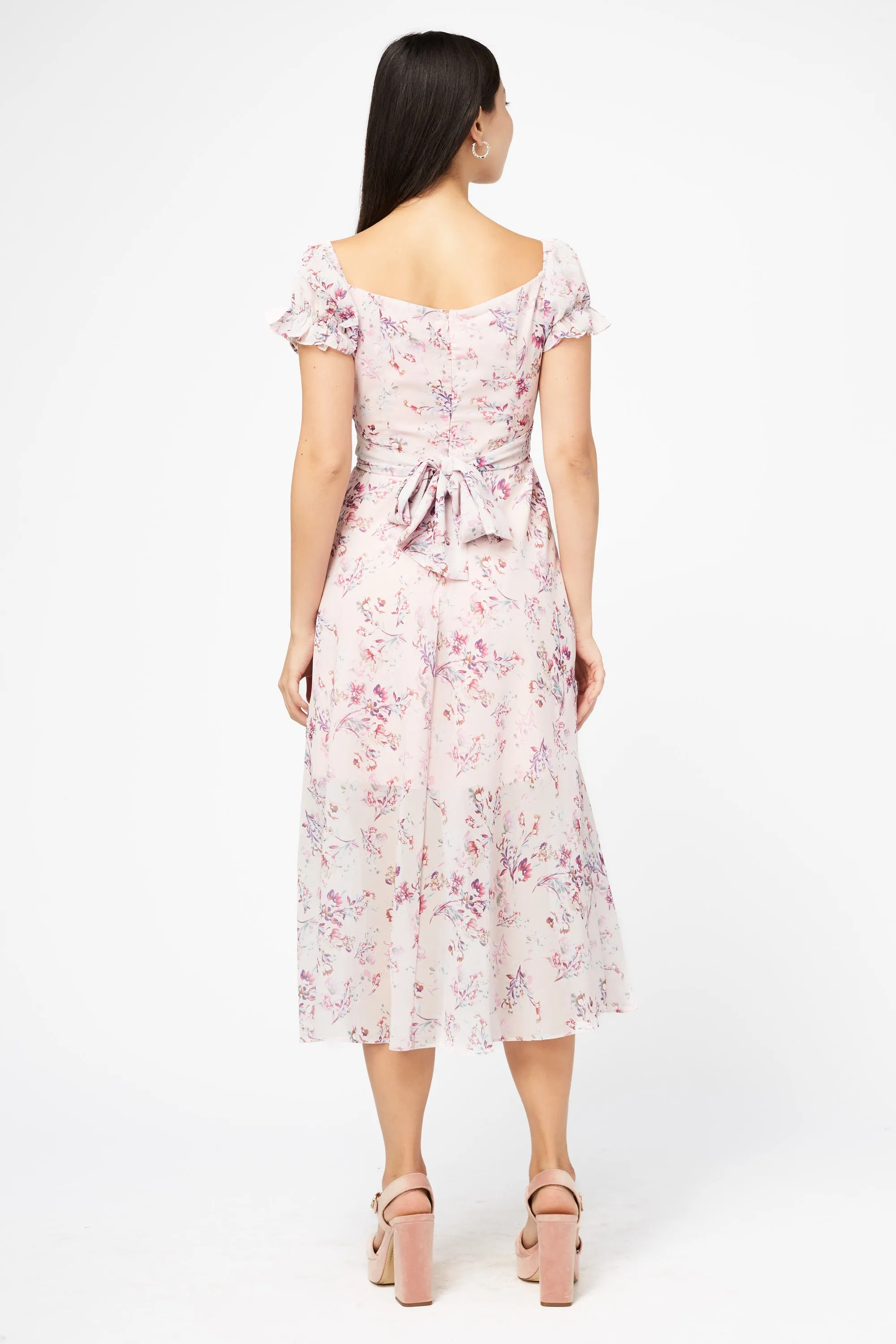 Cleo Floral Midi Dress