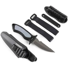 Cressi Grip Pointed Tip Titanium Dive Knife