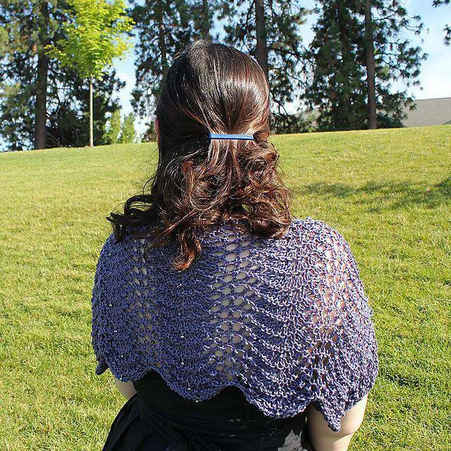 Cristaria Shrug Free Pattern