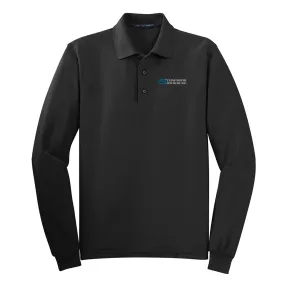 CSI Catastrophe Specialist, Inc Silk Touch™ Long Sleeve Polo - Black