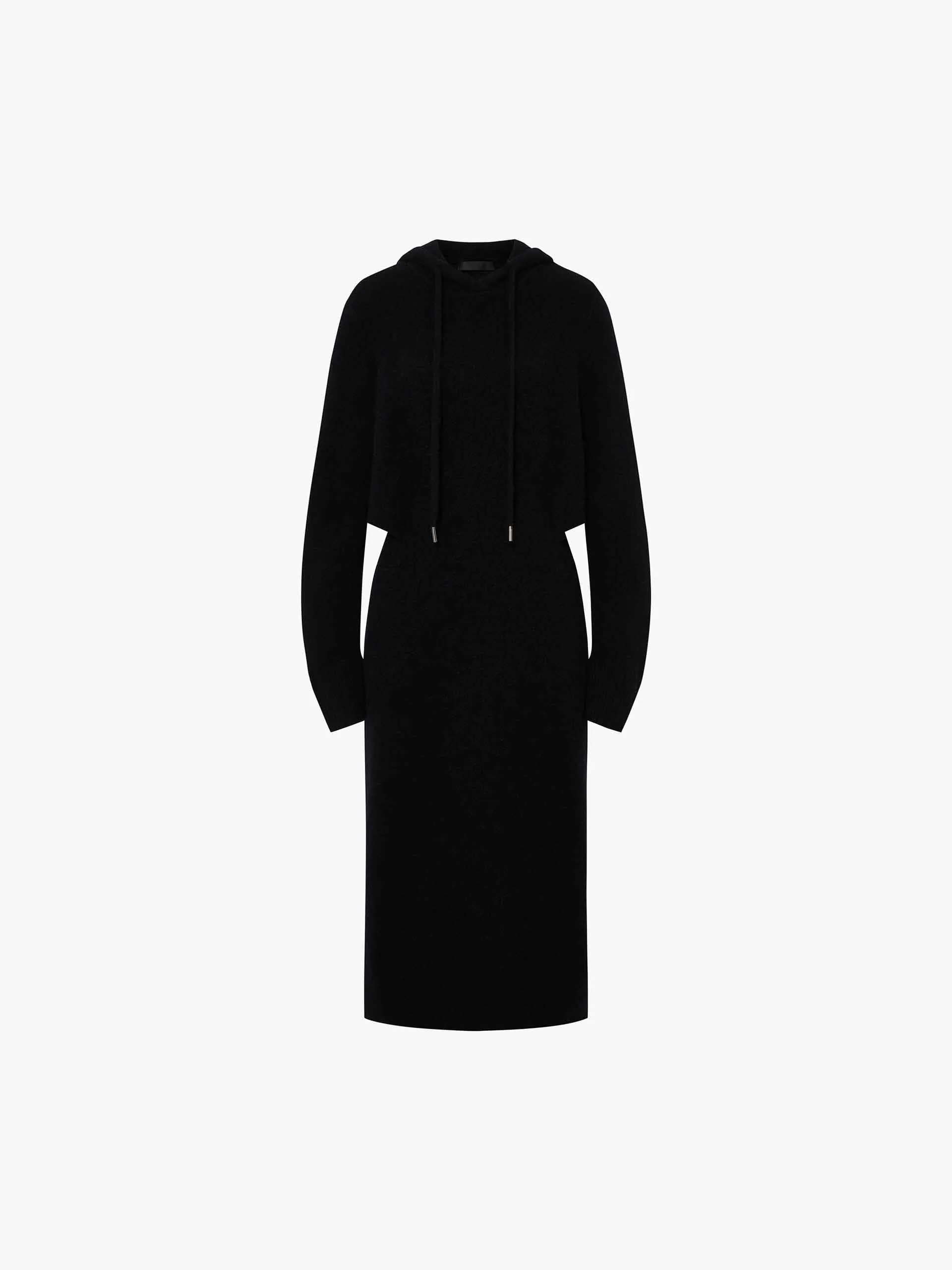 Cutout Waist Hood Dress