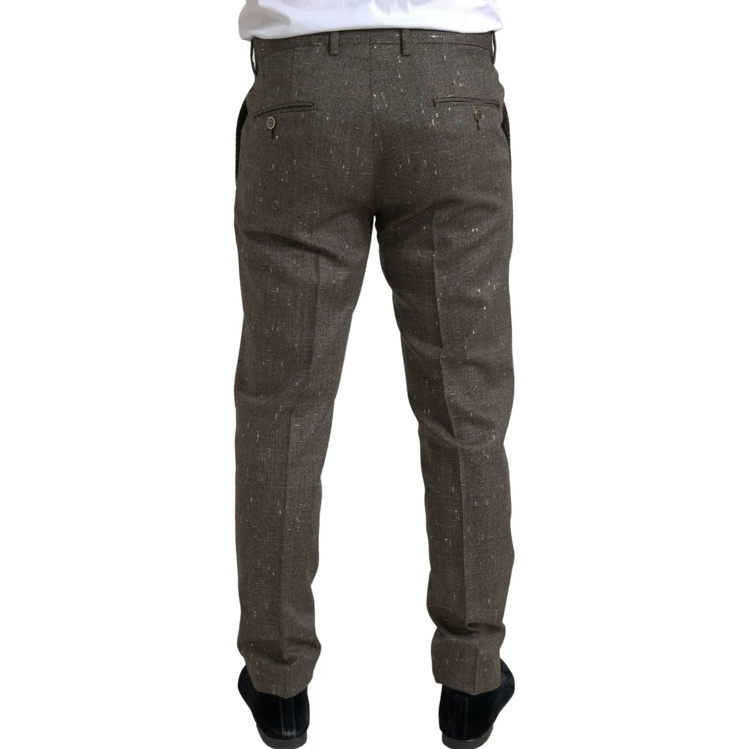 Dolce & Gabbana Elegant Skinny Wool Chino Pants