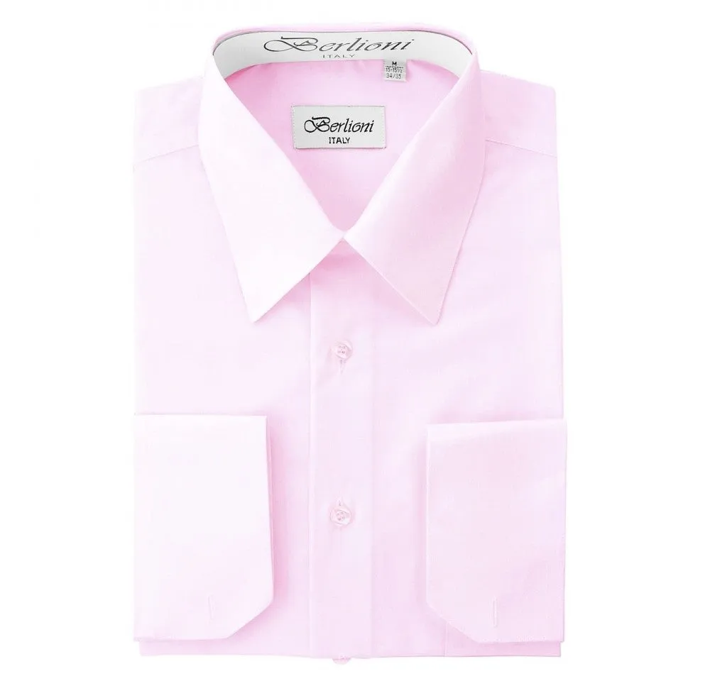 Dress shirt with French convertible cuffs 155480