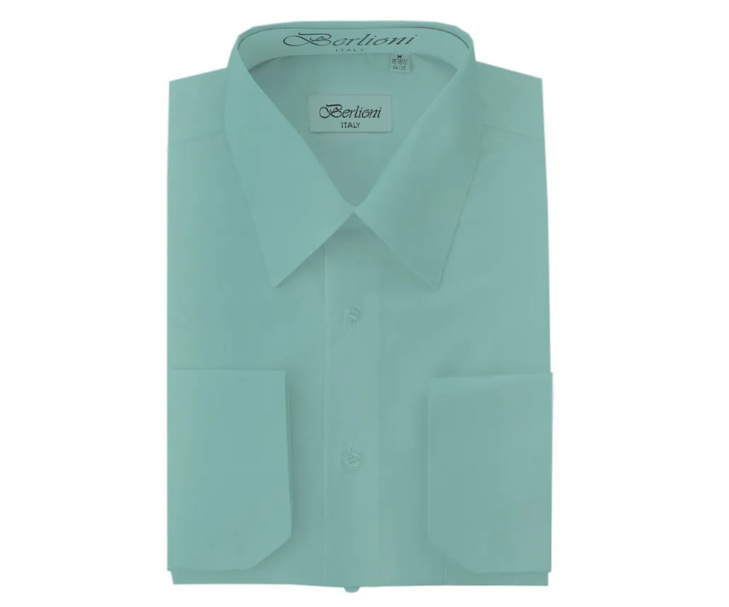 Dress shirt with French convertible cuffs 155480