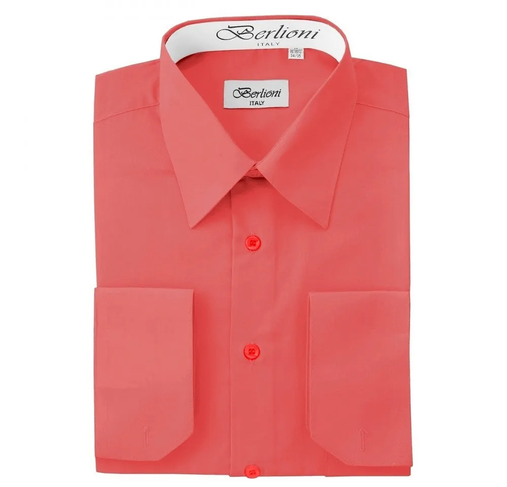 Dress shirt with French convertible cuffs 155480