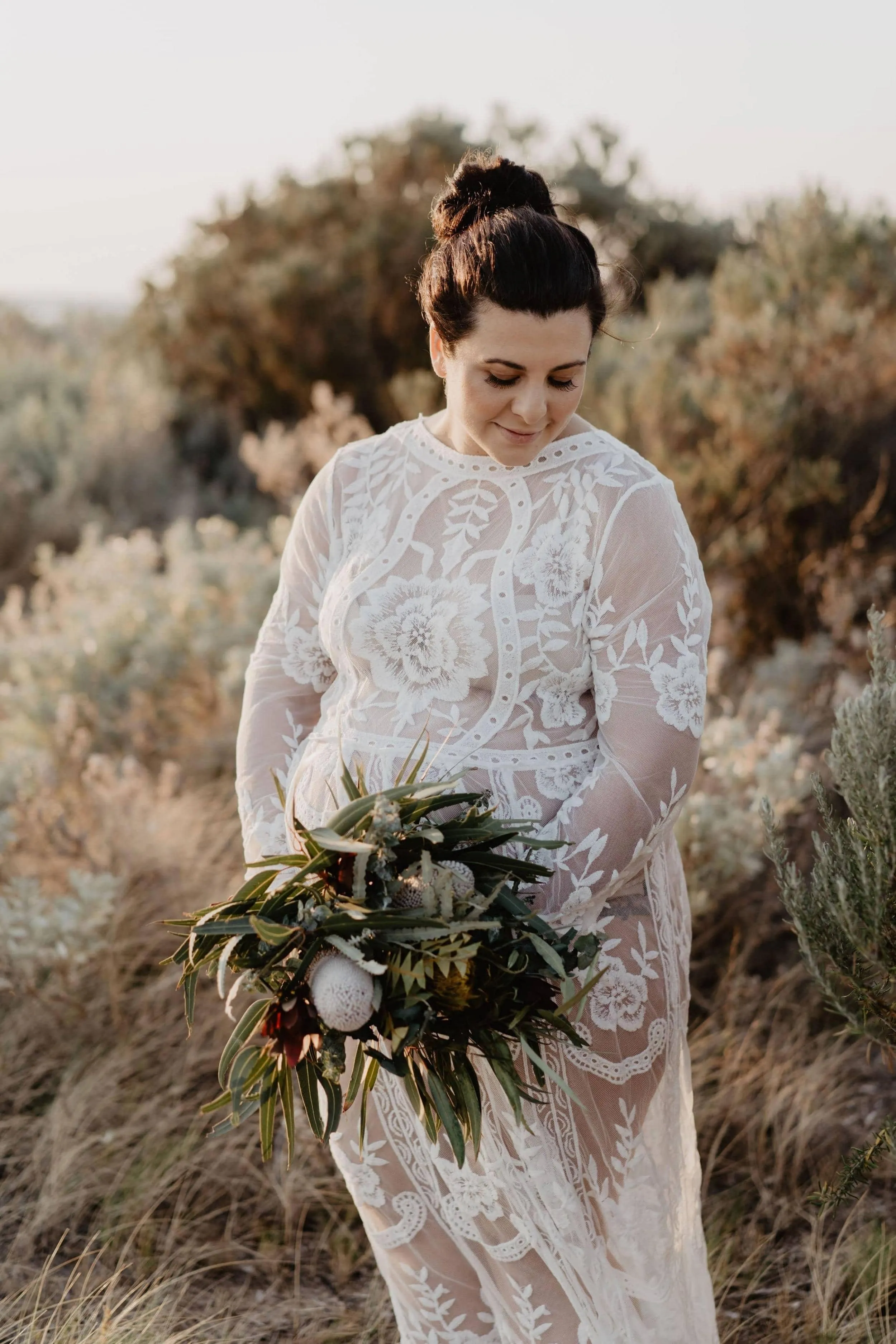 Fleur Ivory Lace Maxi Dress