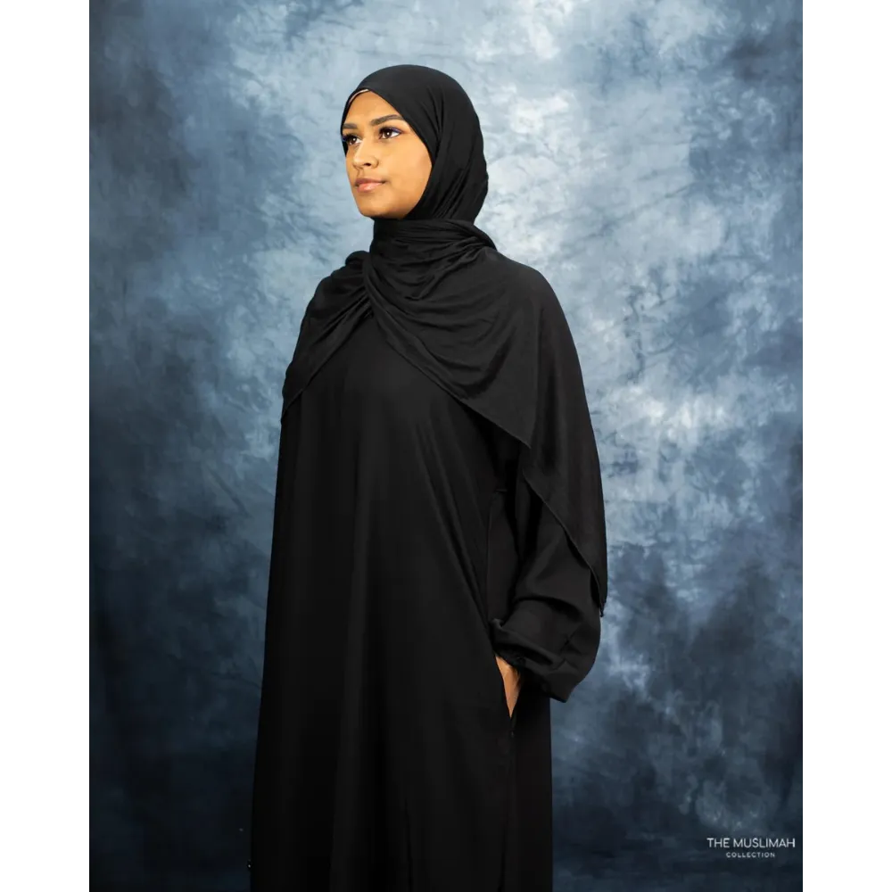 Hafsa Abaya (Black)