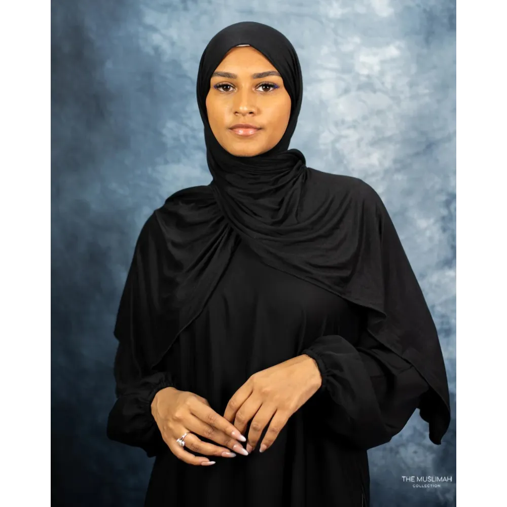 Hafsa Abaya (Black)