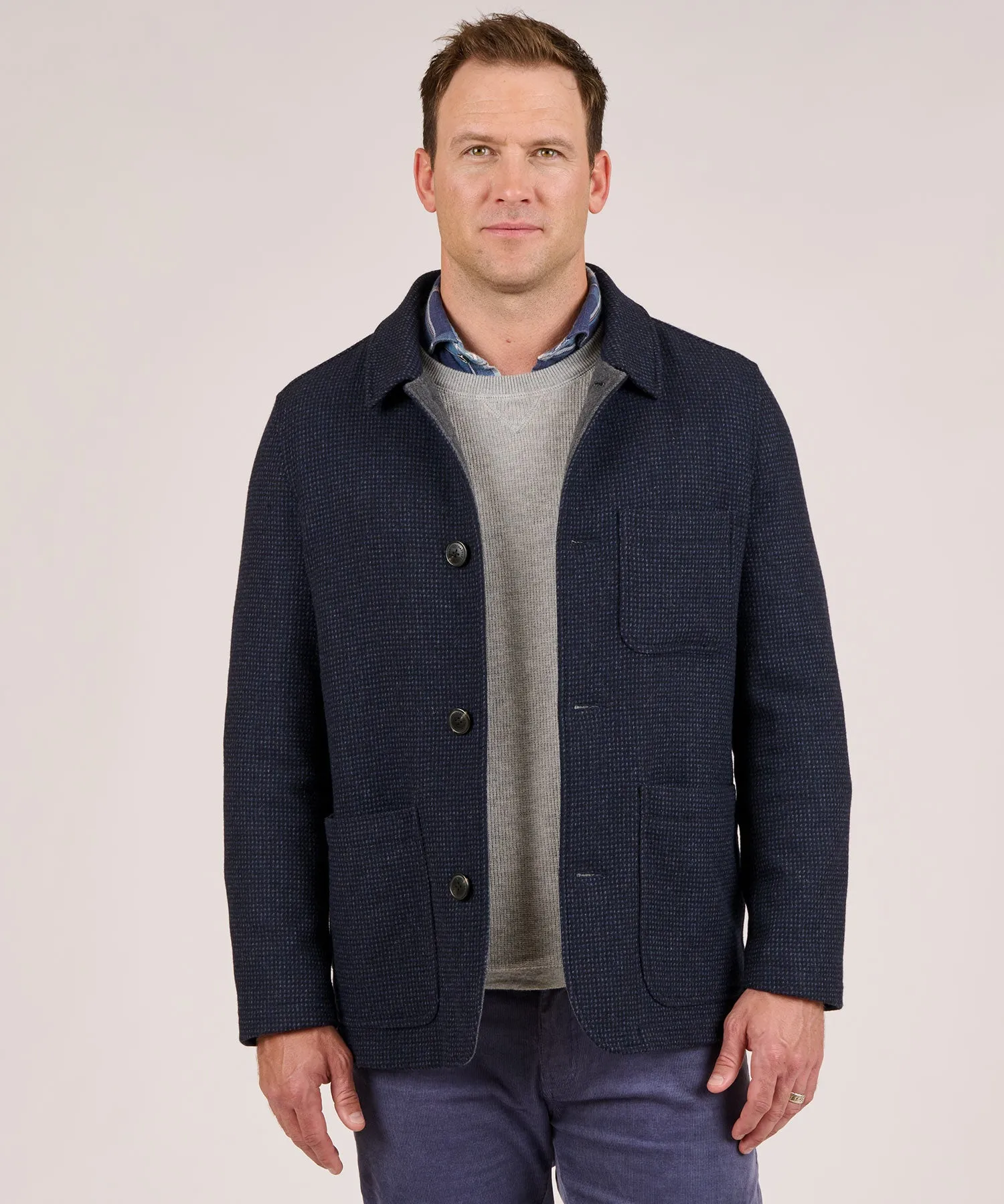 Hart Schaffner Marx Wool Chore Jacket