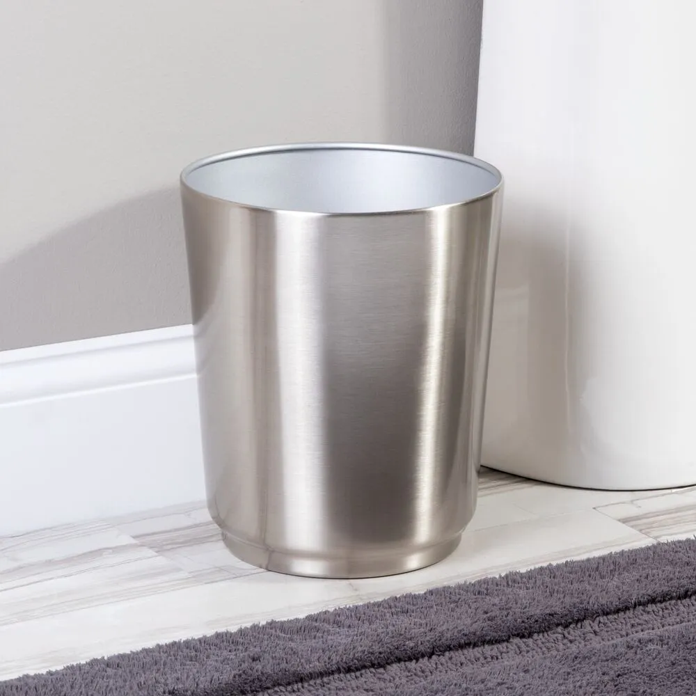 iDesign Austin Waste Can in Brushed