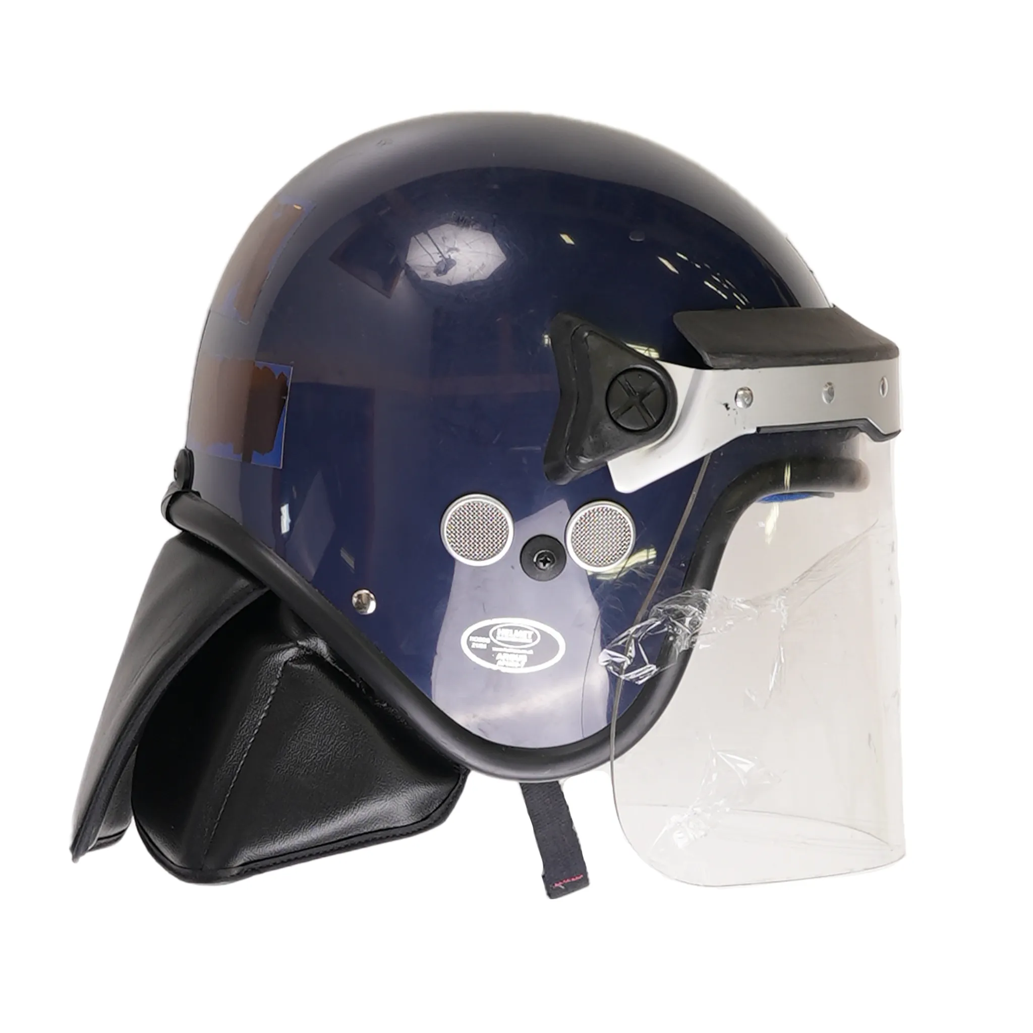 Issued British Police Riot Helmet