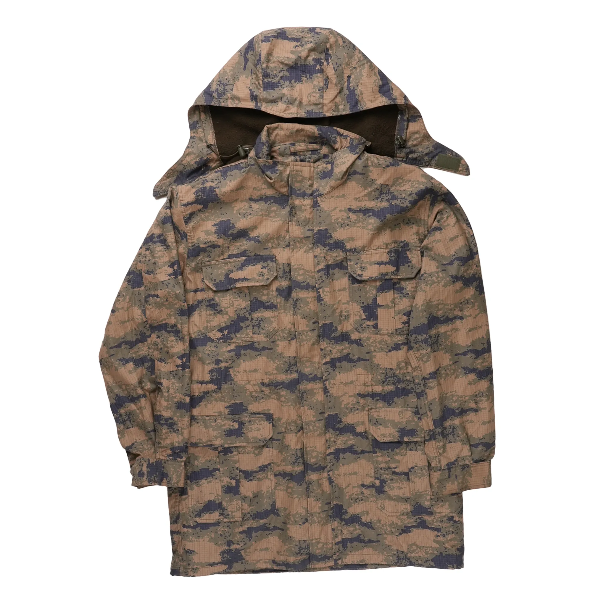 Issued Turkish Air Force Digital Parka w/Fleece Liner