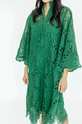 Jolene Maxi in Vert Fonce