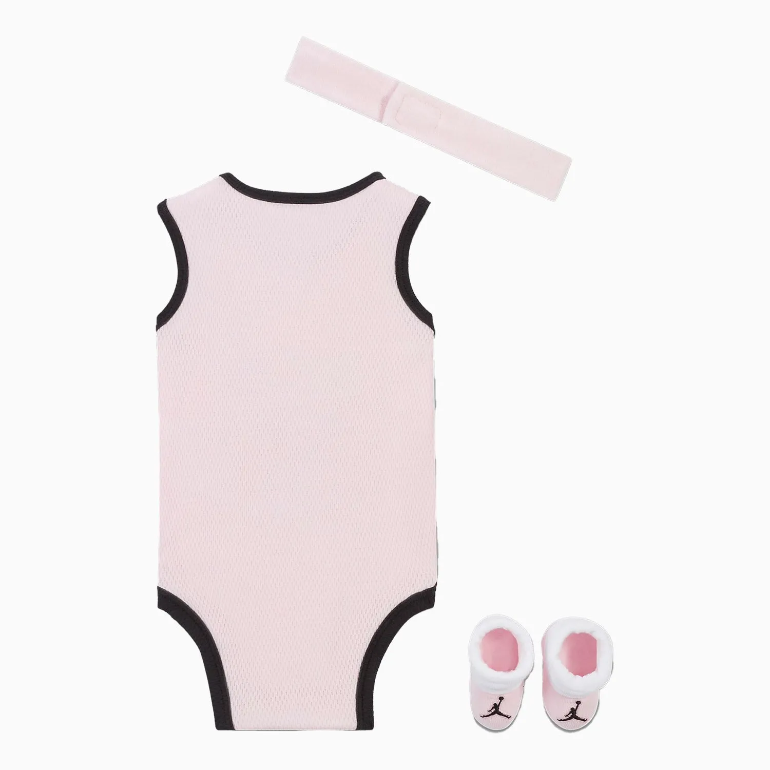 Kid's Jumpman 3-Piece Mesh Jersey Bodysuit Set Outfit