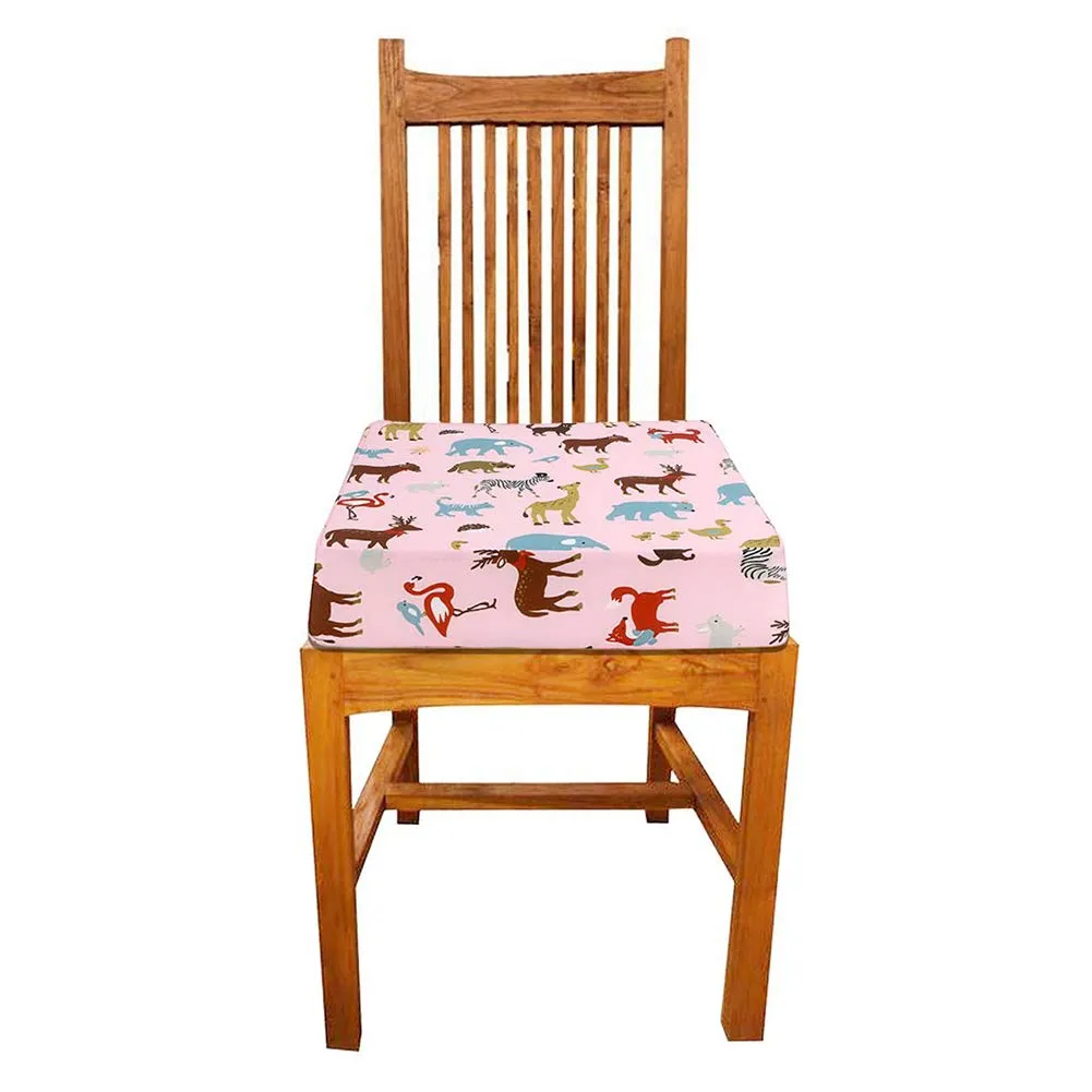 Kids Portable Dismountable Highchair Booster Cushion-Pink