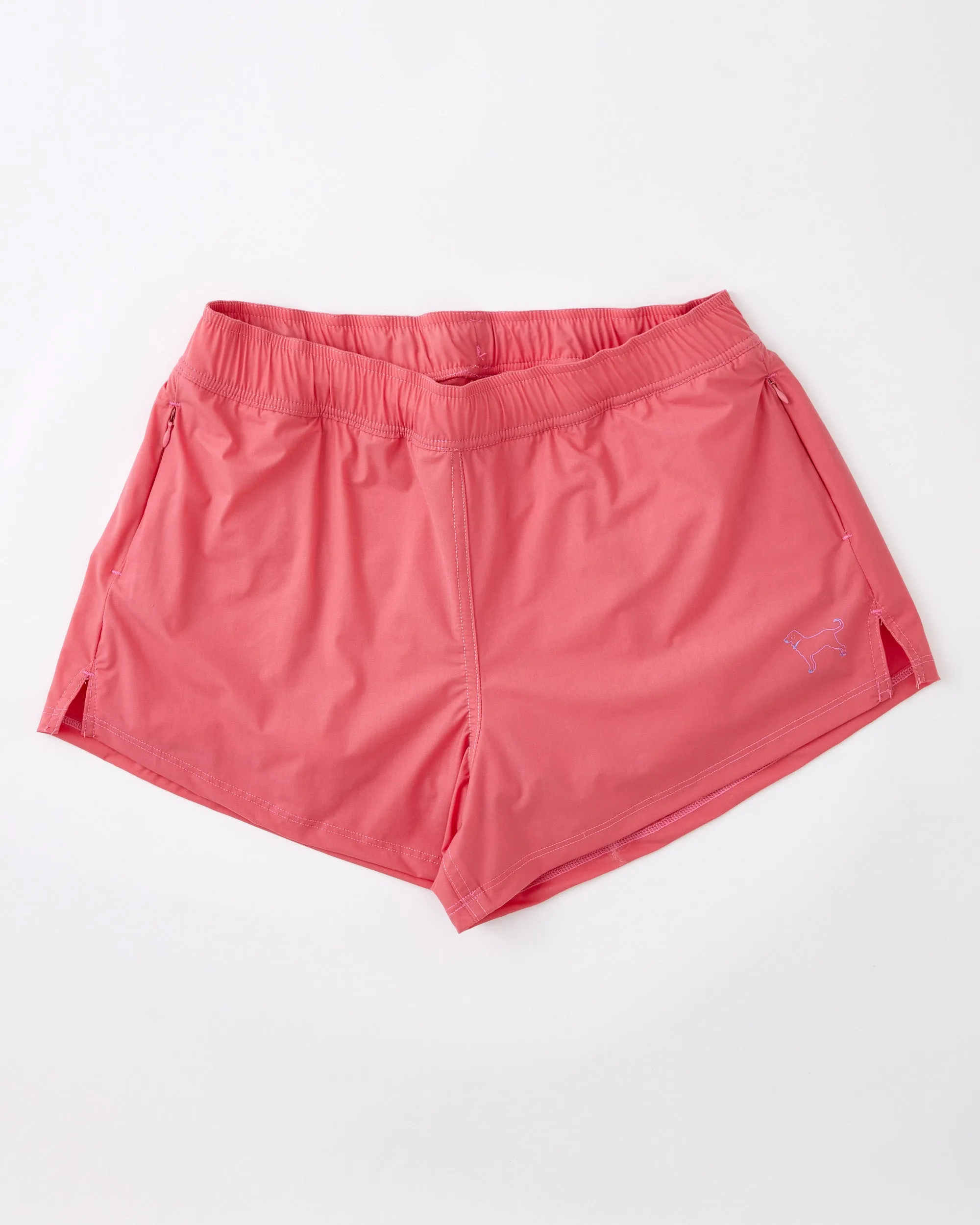 Ladies Black Dog Swim Short