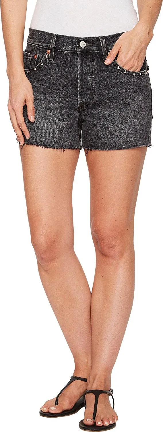 Levi's Women's 501 Shorts Embellishment Weekend Bling