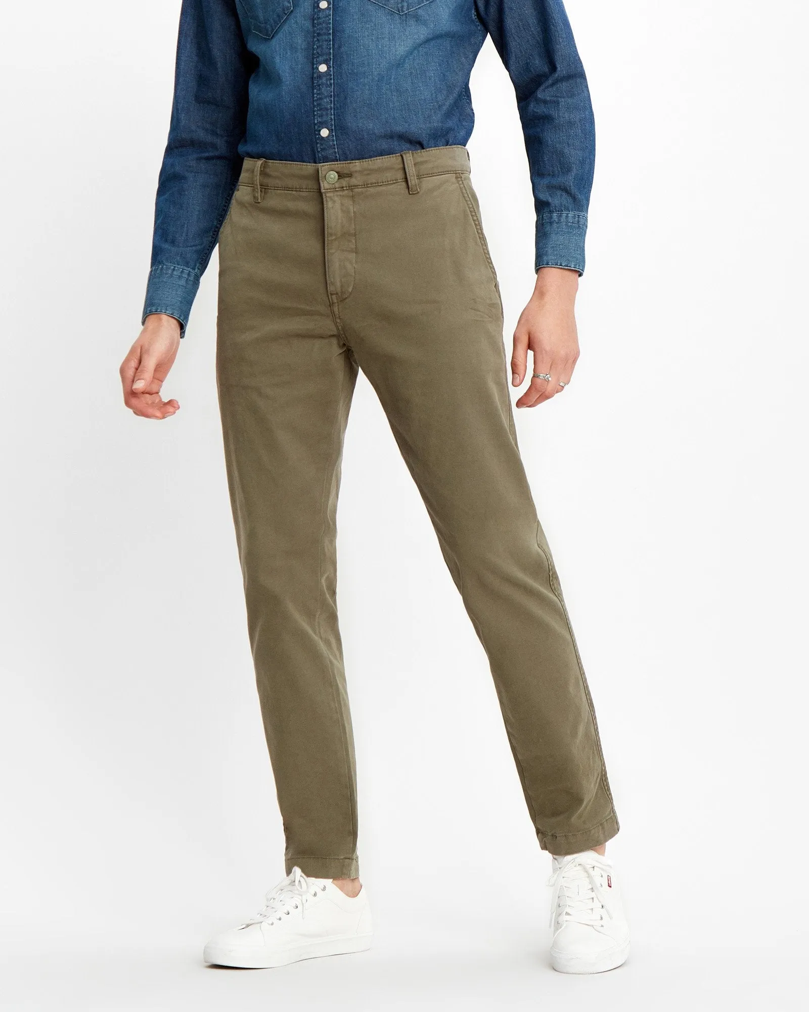 Levi's® XX Chino Standard II Regular Tapered Mens Chinos - Bunker Olive Shady