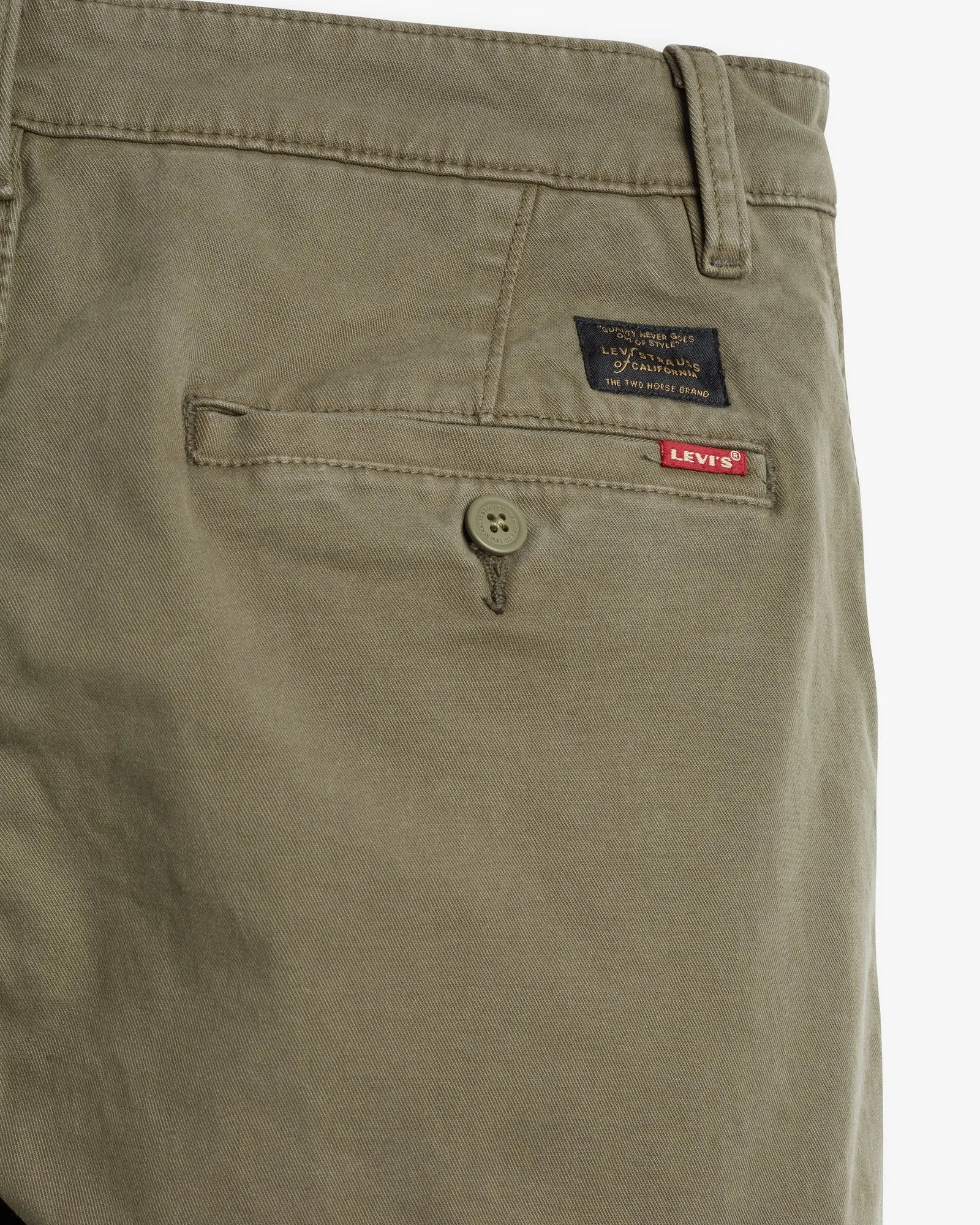 Levi's® XX Chino Standard II Regular Tapered Mens Chinos - Bunker Olive Shady