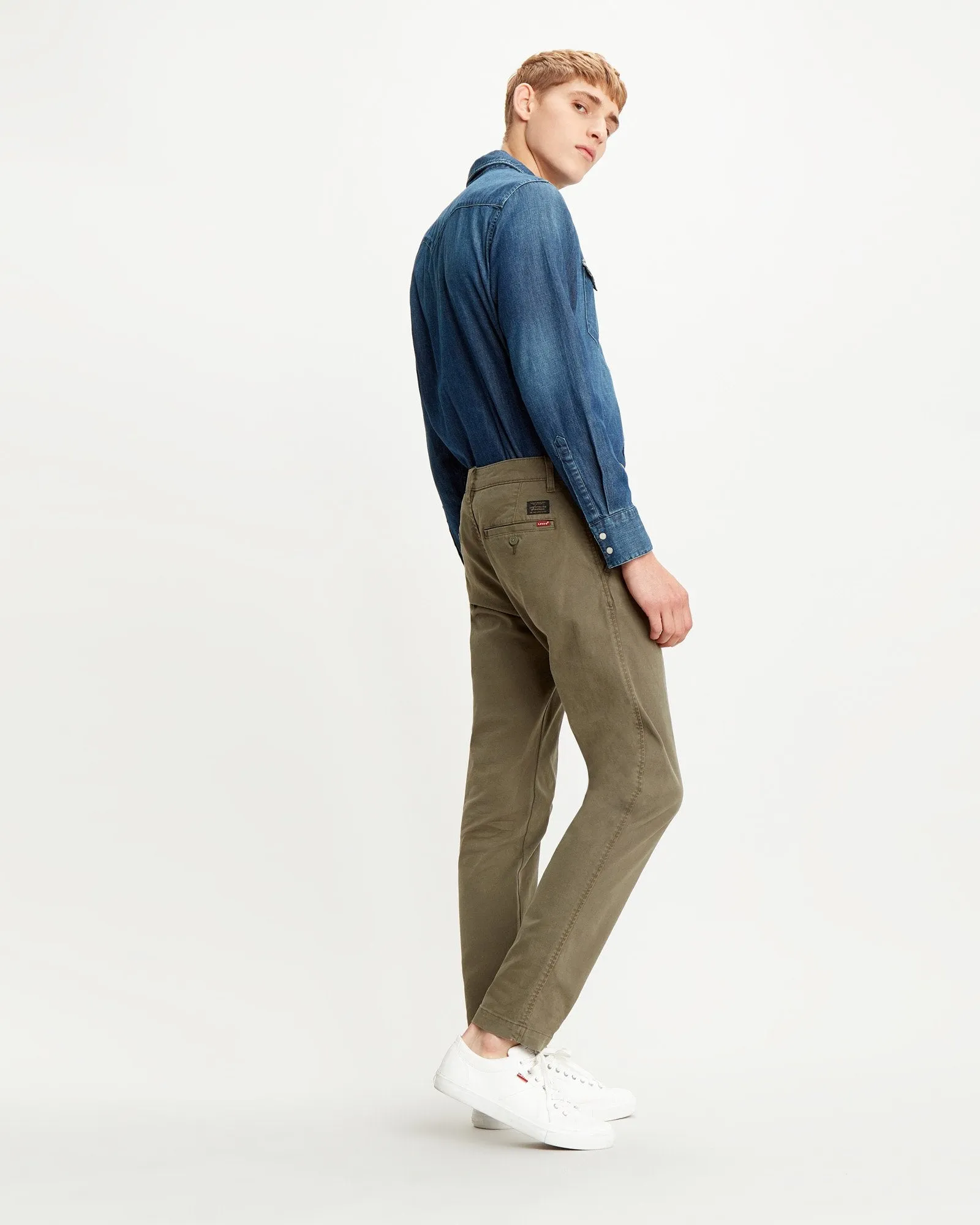 Levi's® XX Chino Standard II Regular Tapered Mens Chinos - Bunker Olive Shady