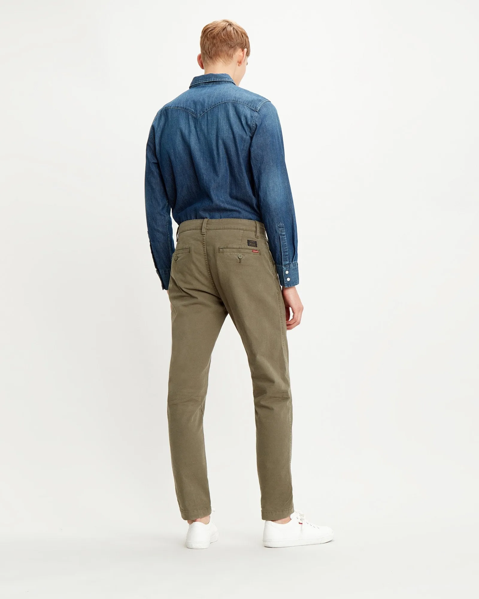 Levi's® XX Chino Standard II Regular Tapered Mens Chinos - Bunker Olive Shady