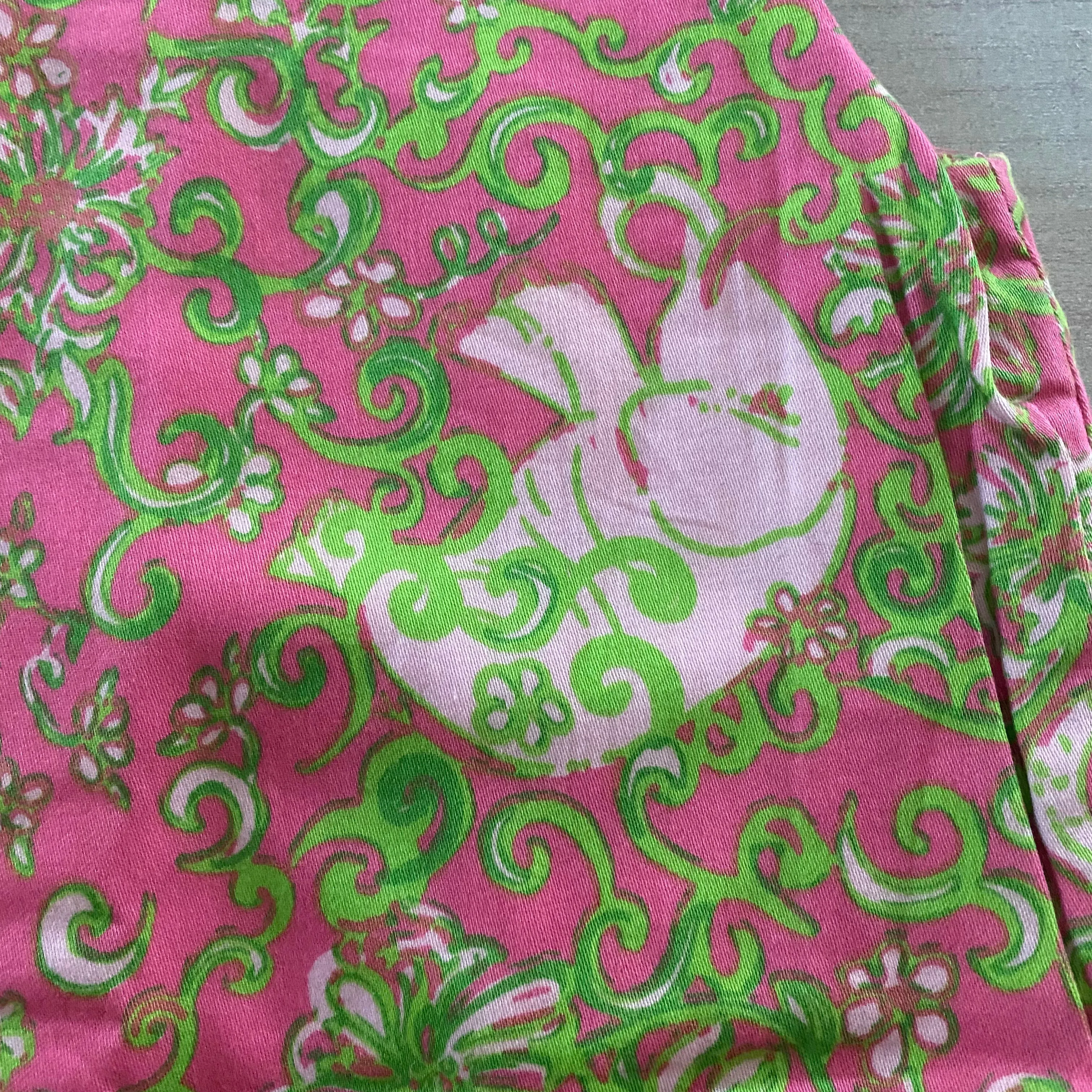 Lilly Pulitzer Elephant Pattern Shift Dress